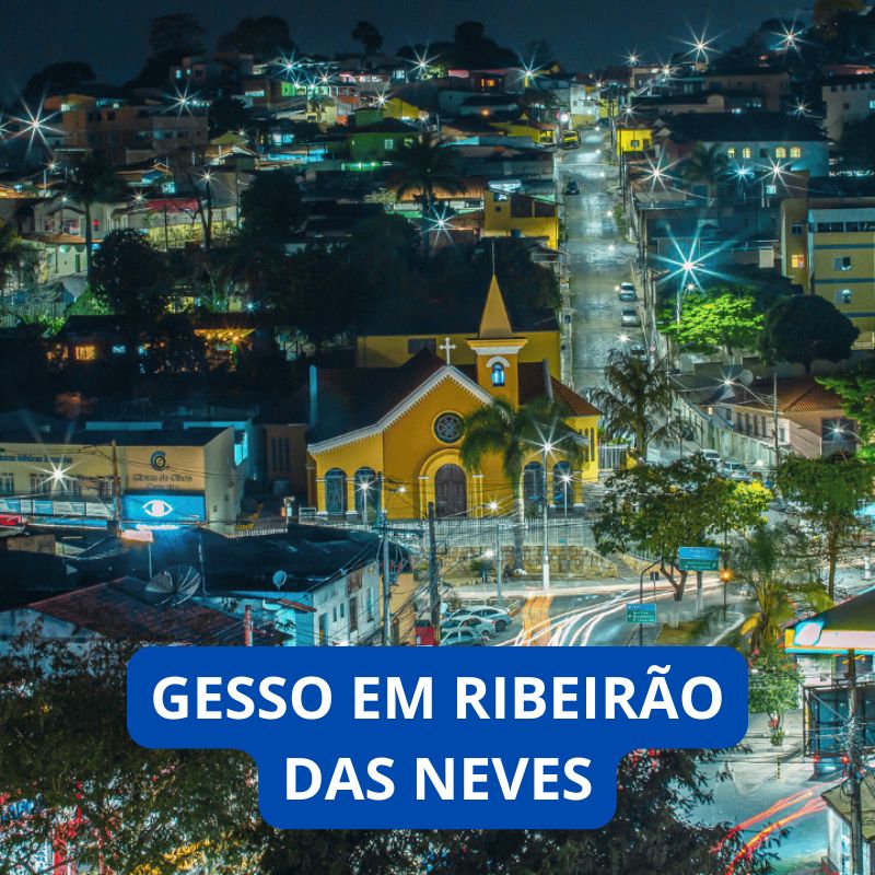 gesso e gesseiro em ribeirão das neves