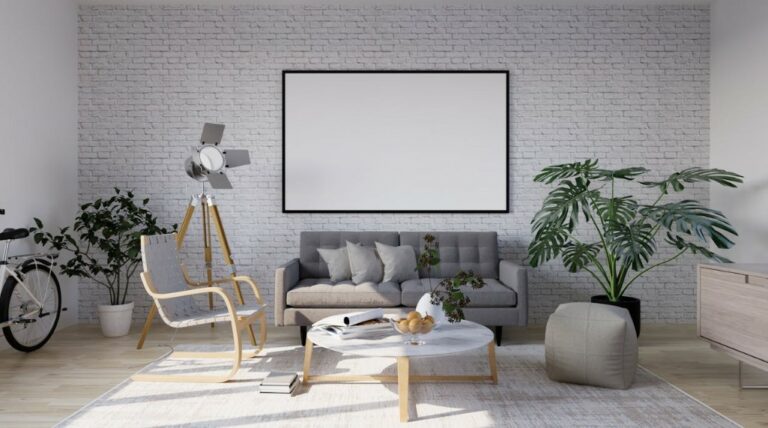 sala bonita e funcional